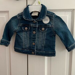 Baby soft denim jacket. First Impressions. 3-6 months